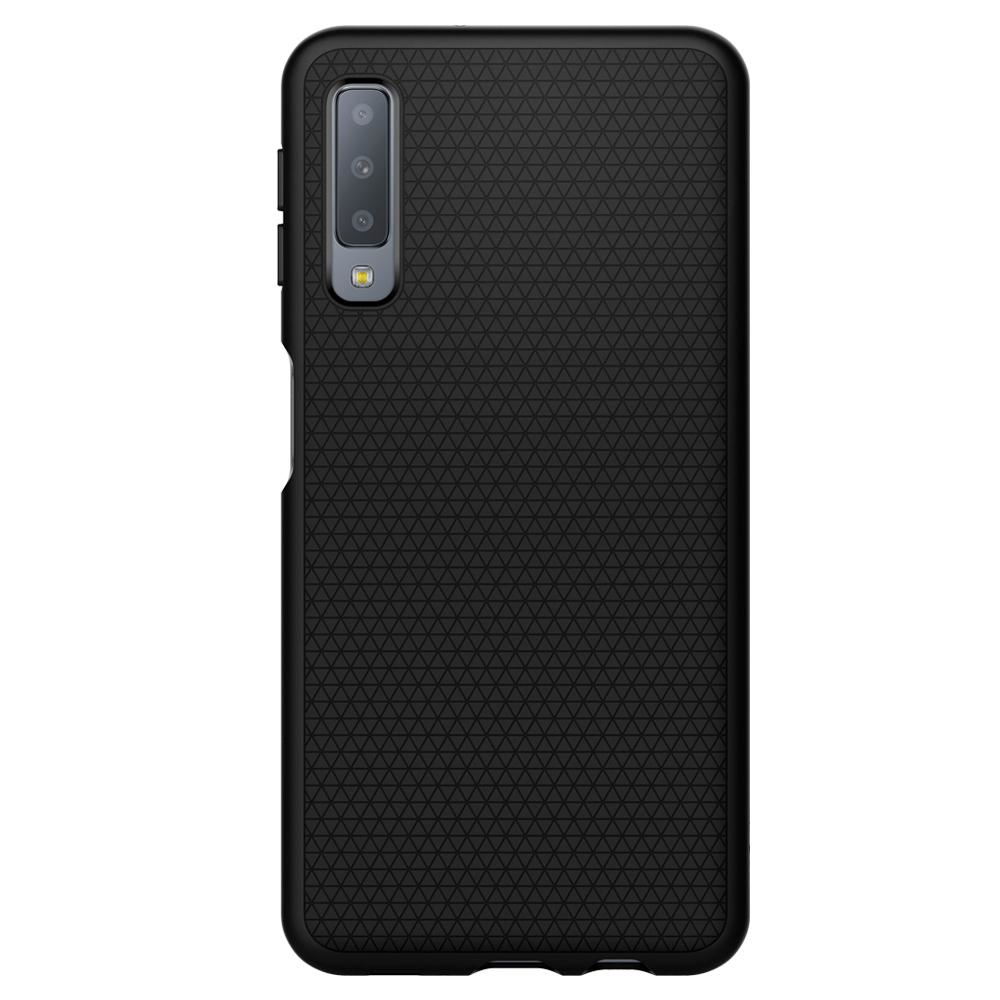 Galaxy A7 2018 Case Liquid Air Matte Black