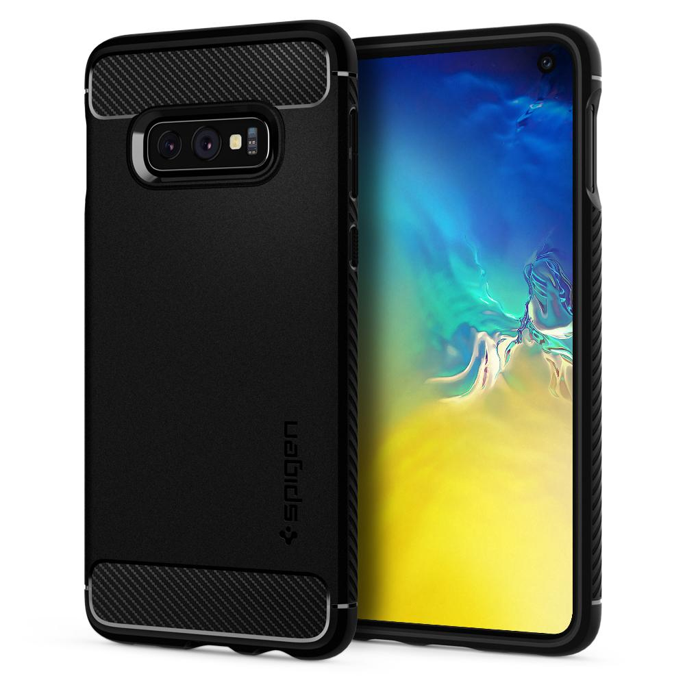Galaxy S10e Lite Case Rugged Armor Matte Black