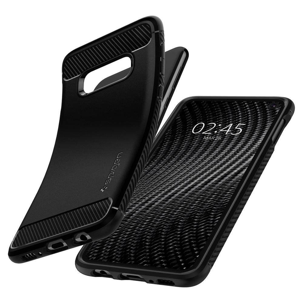 Galaxy S10e Lite Case Rugged Armor Matte Black