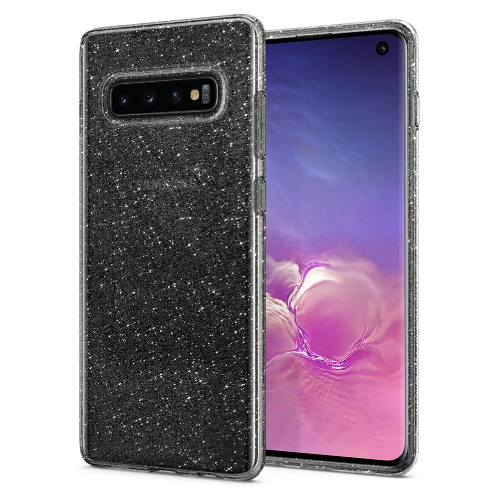 Galaxy S10 Case Liquid Crystal Glitter Crystal Quartz