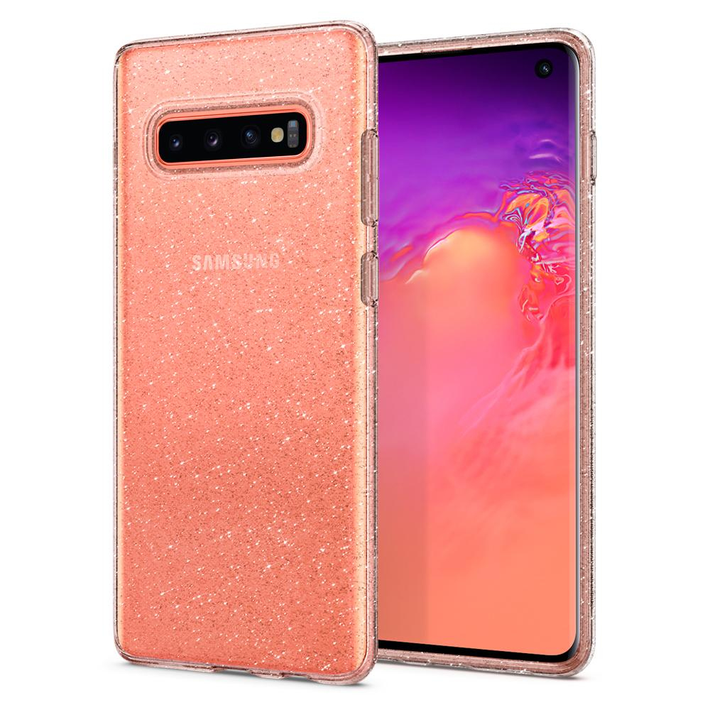 Galaxy S10 Case Liquid Crystal Glitter Crystal Quartz