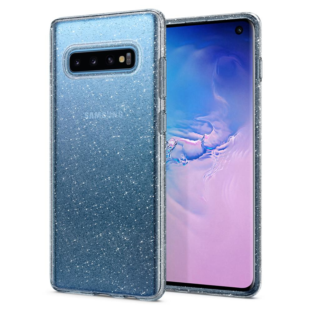 Galaxy S10 Case Liquid Crystal Glitter Crystal Quartz
