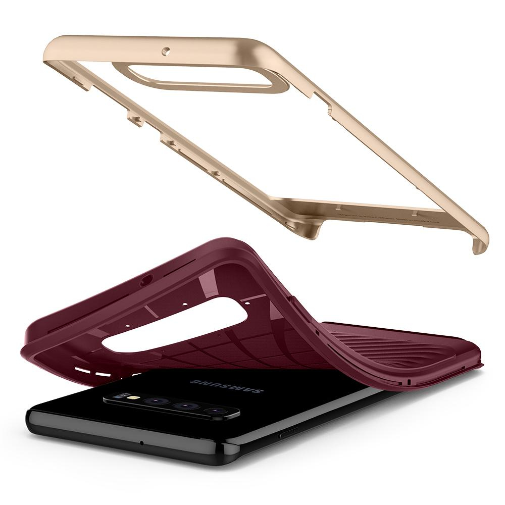Galaxy S10 Case Neo Hybrid Burgundy