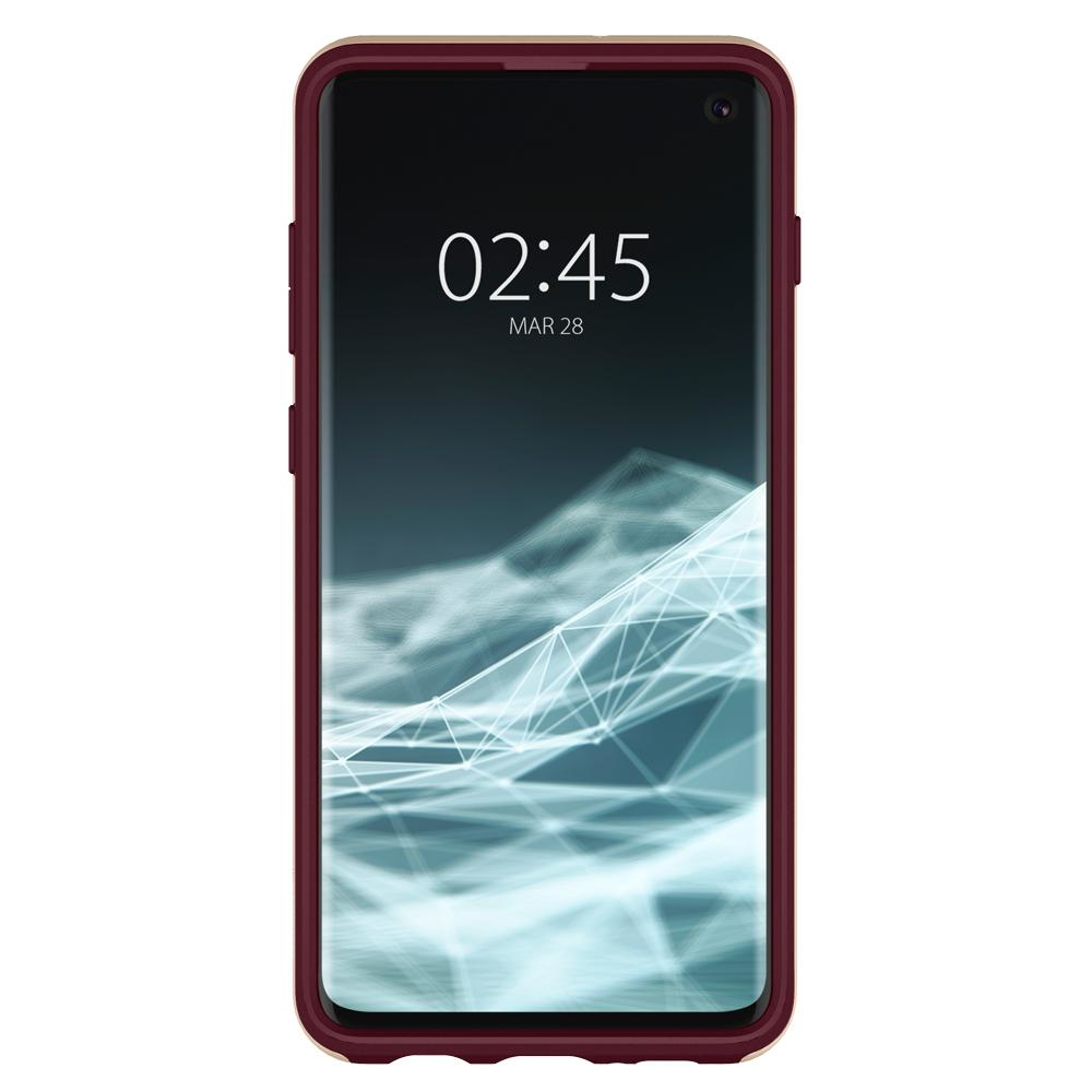 Galaxy S10 Case Neo Hybrid Burgundy