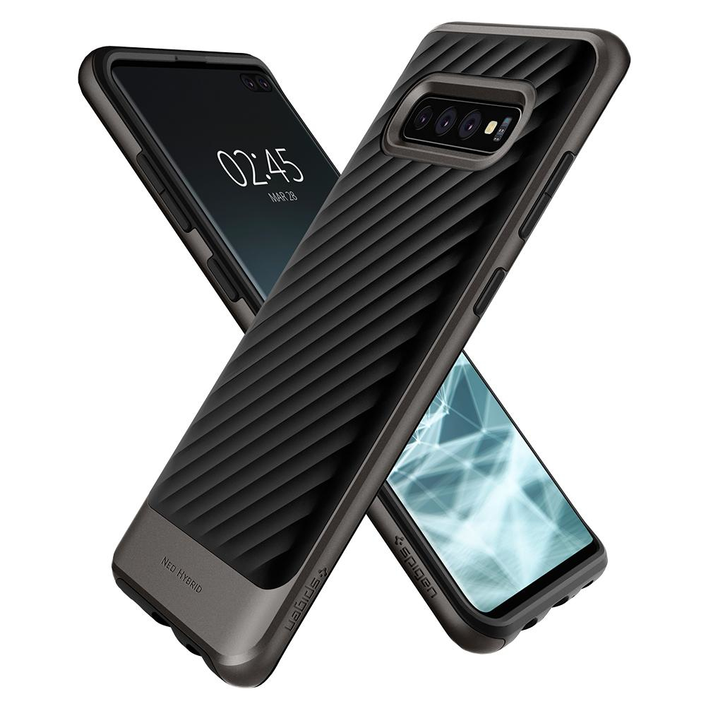 Galaxy S10 Case Neo Hybrid Gunmetal