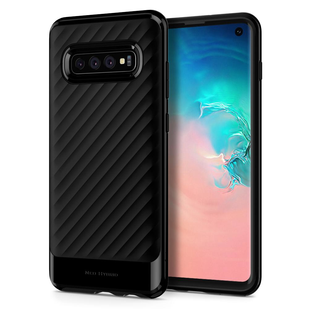 Galaxy S10 Case Neo Hybrid Midnight Black