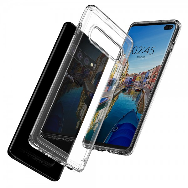 Galaxy S10+ Case Crystal Hybrid Crystal Clear