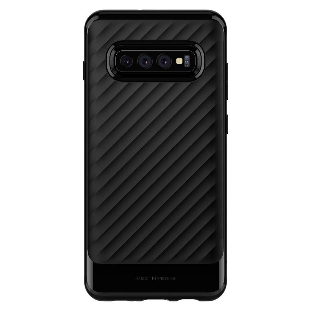 Galaxy S10+ Case Neo Hybrid Midnight Black
