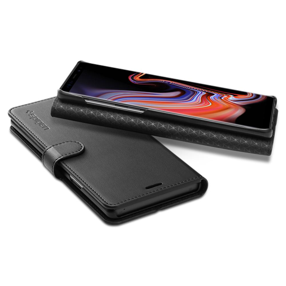 Galaxy Note 9 Case Wallet S Black