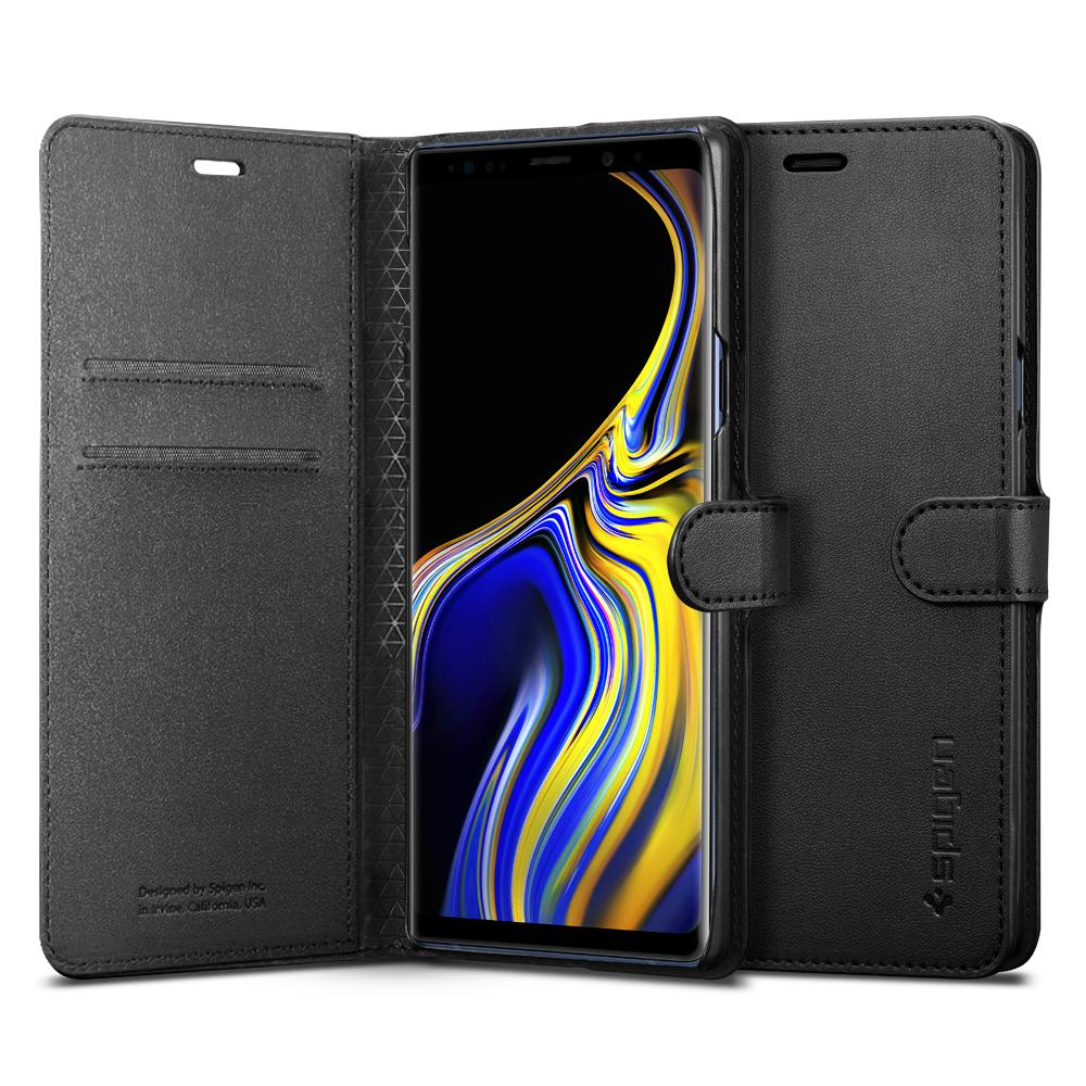 Galaxy Note 9 Case Wallet S Black