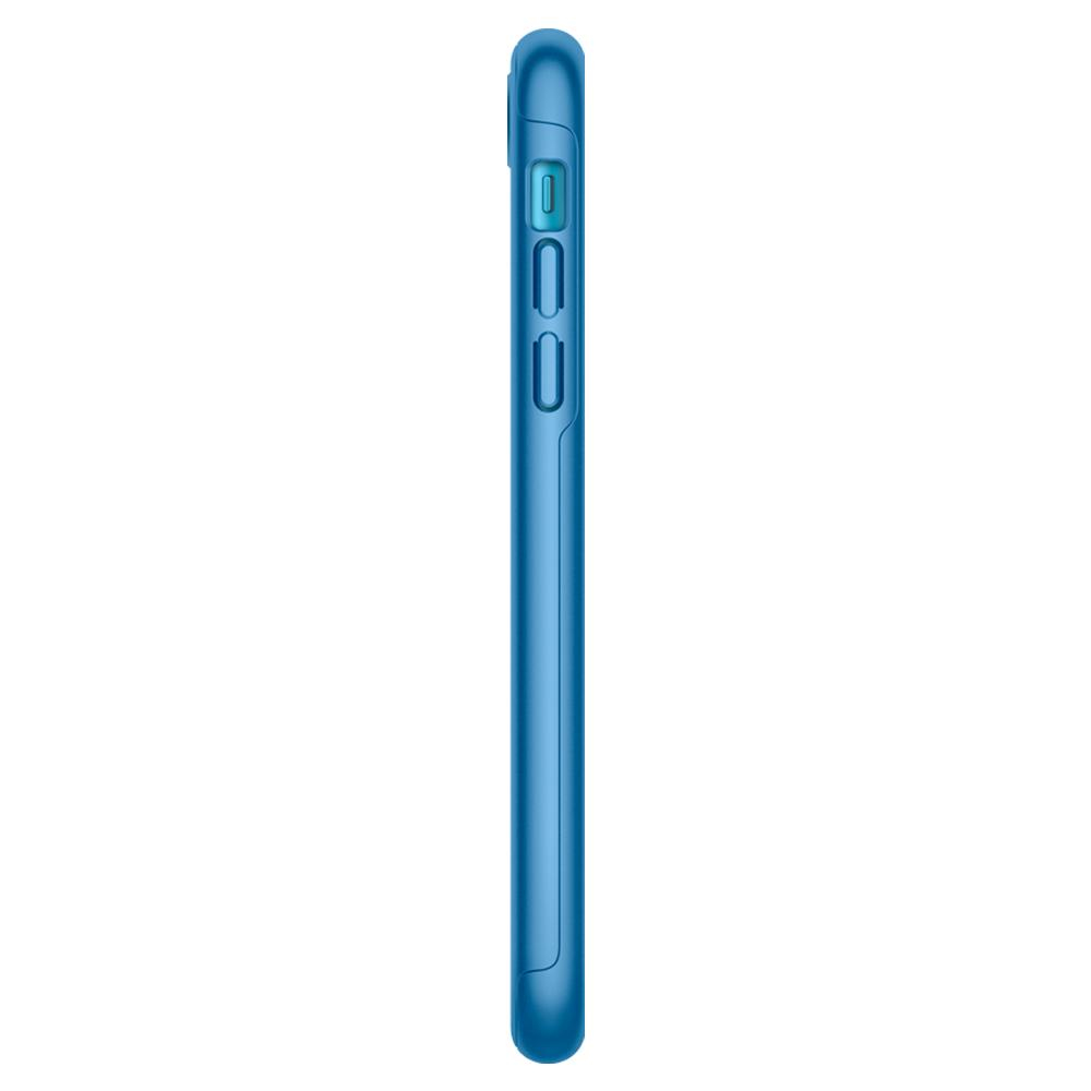 iPhone Xr Case Thin Fit 360 Blue Glass Screen Protector