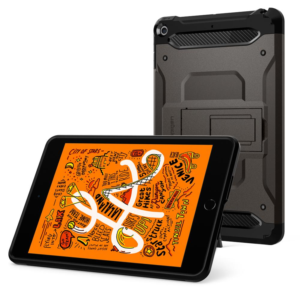 iPad Mini 5 Case Tough Armor Tech Gunmetal