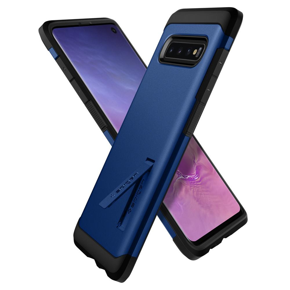 Galaxy S10 Case Tough Armor Prism Blue