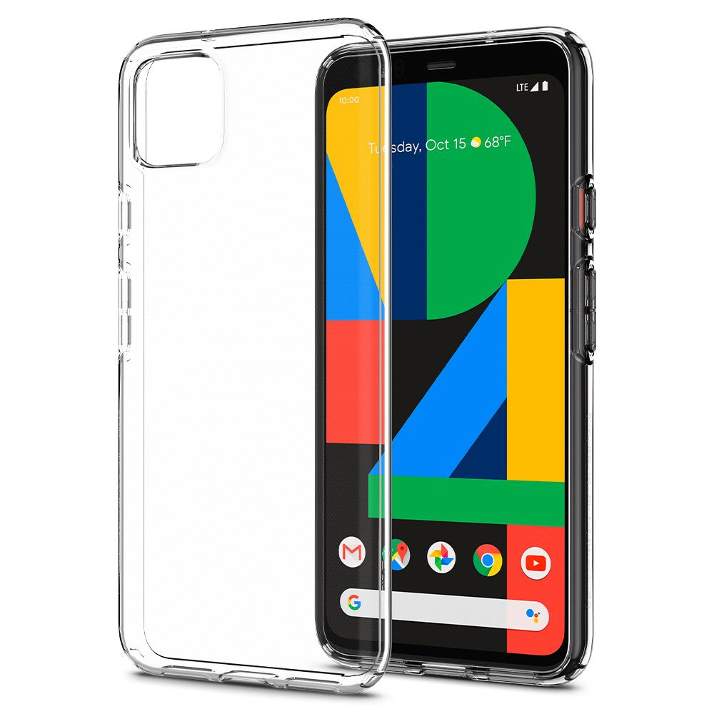 Pixel 4 Case Liquid Crystal Crystal Clear