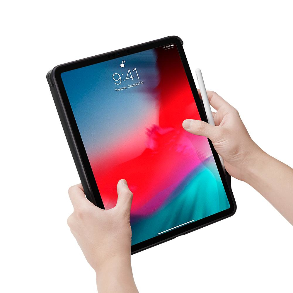 iPad Pro 12.9in 2018 Case Smart Fold 2 Black