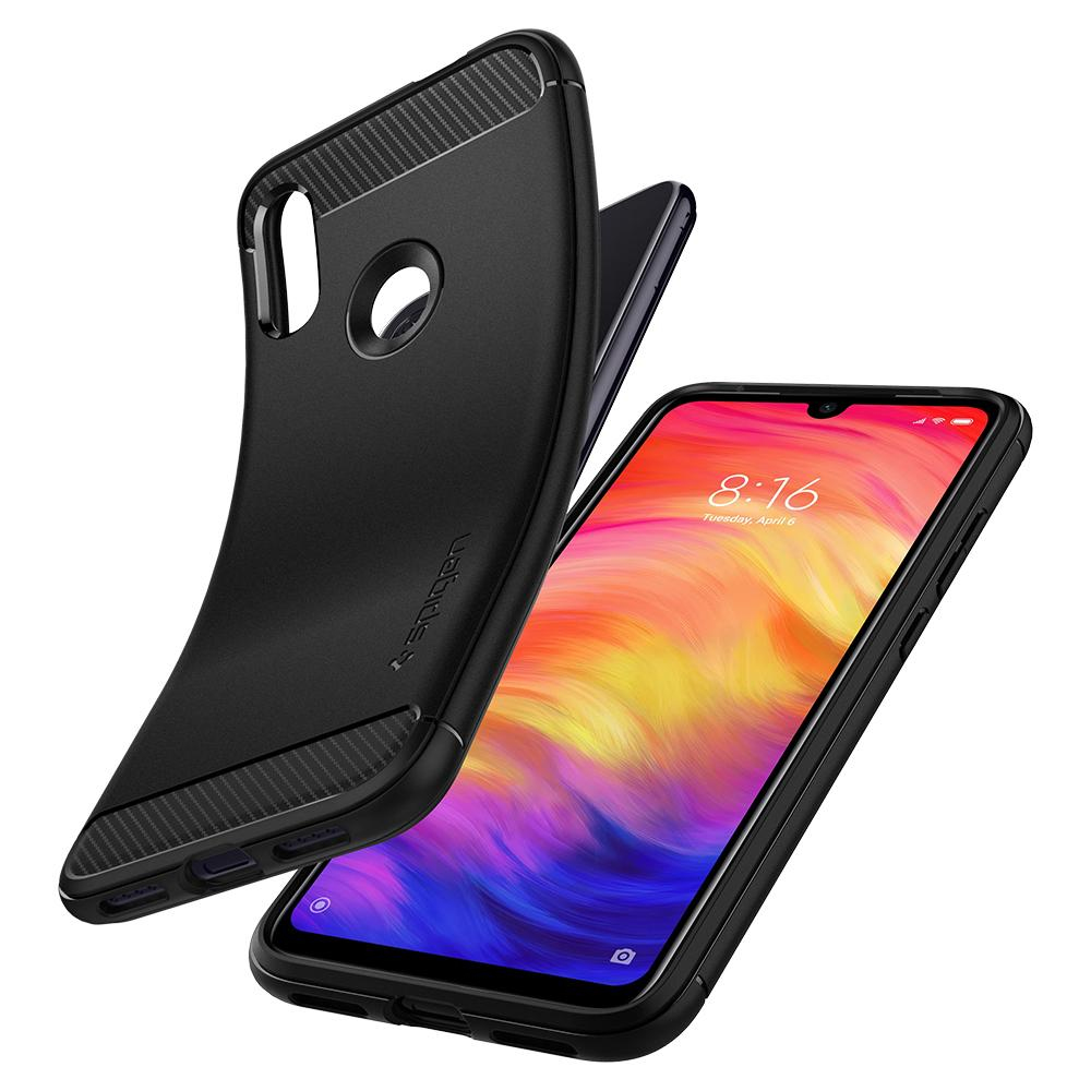 Redmi Note 7(S) (Pro) Case Rugged Armor Matte Black