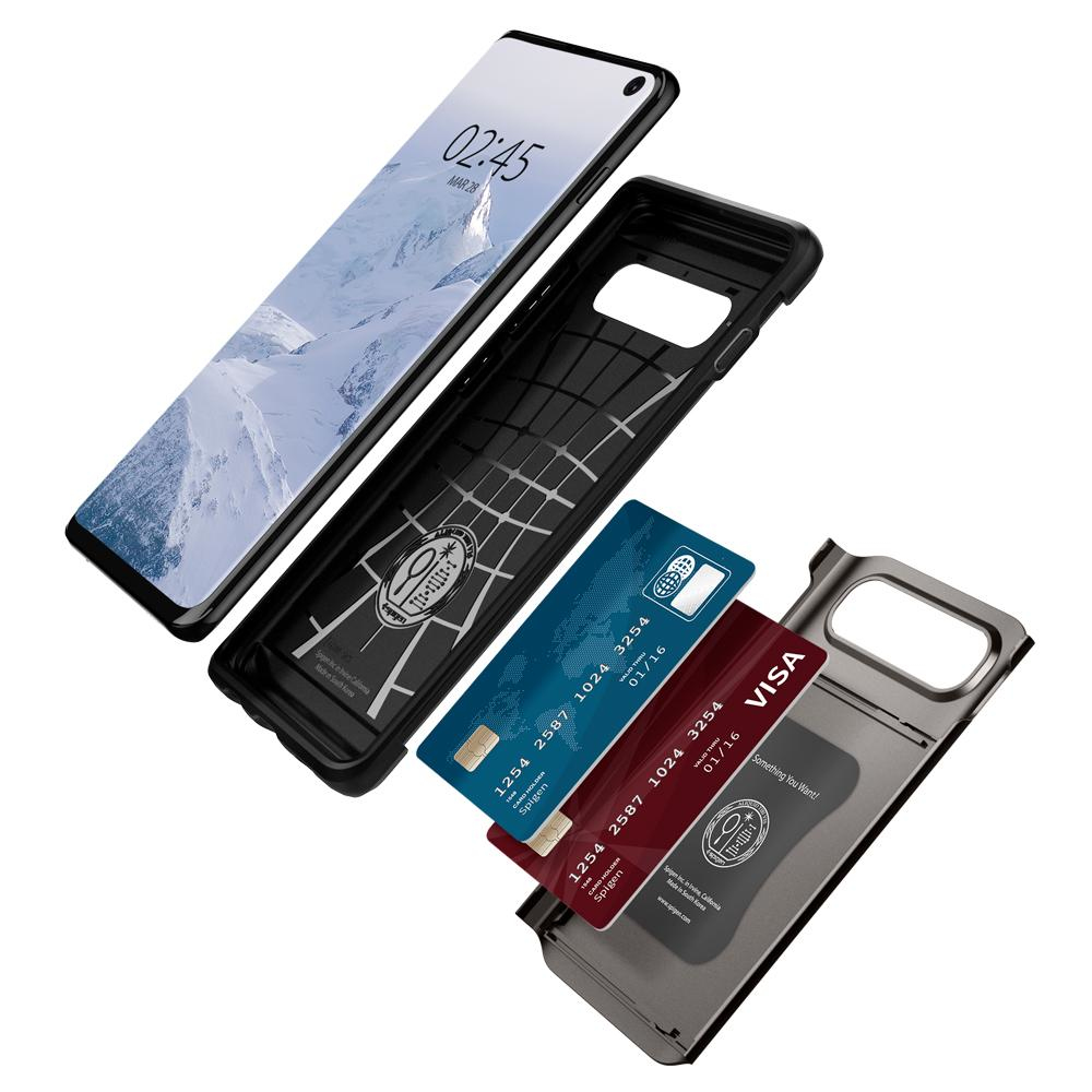 Galaxy S10 Case Slim Armor CS Gunmetal