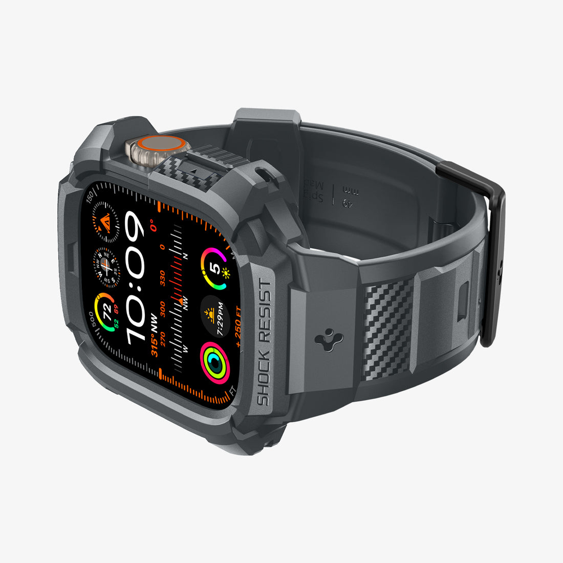 Apple Watch Ultra 2/1 (49mm) Case Rugged Armor Pro Dark Gray
