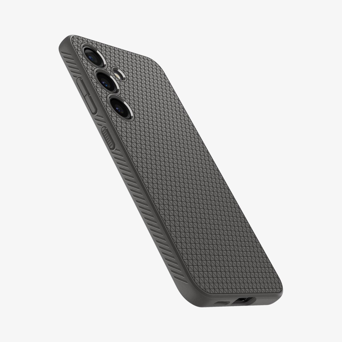Galaxy S24 Case Liquid Air Granite Gray