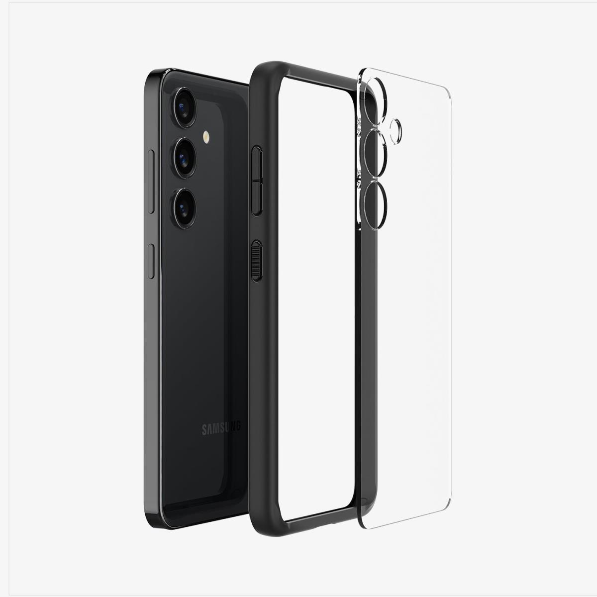 Galaxy S24 Plus Case Ultra Hybrid Matte Black