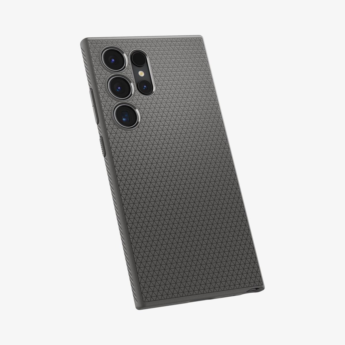Galaxy S24 Ultra Case Liquid Air Granite Gray
