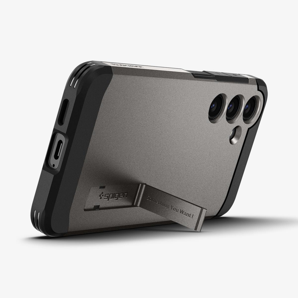 Galaxy S24 Case Tough Armor Gunmetal