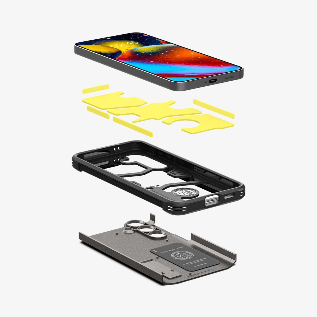 Galaxy S24 Case Tough Armor Gunmetal