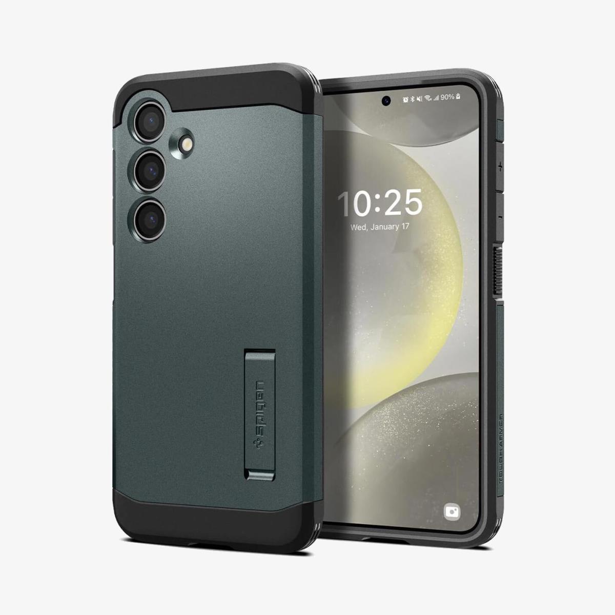 Galaxy S24 Case Tough Armor Abyss Green