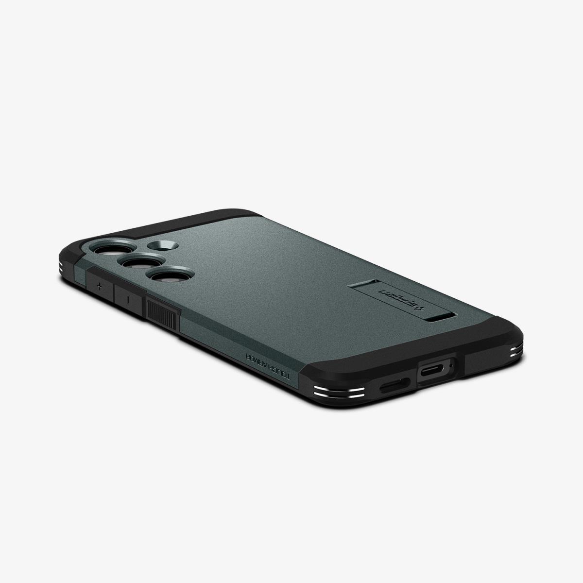 Galaxy S24 Case Tough Armor Abyss Green