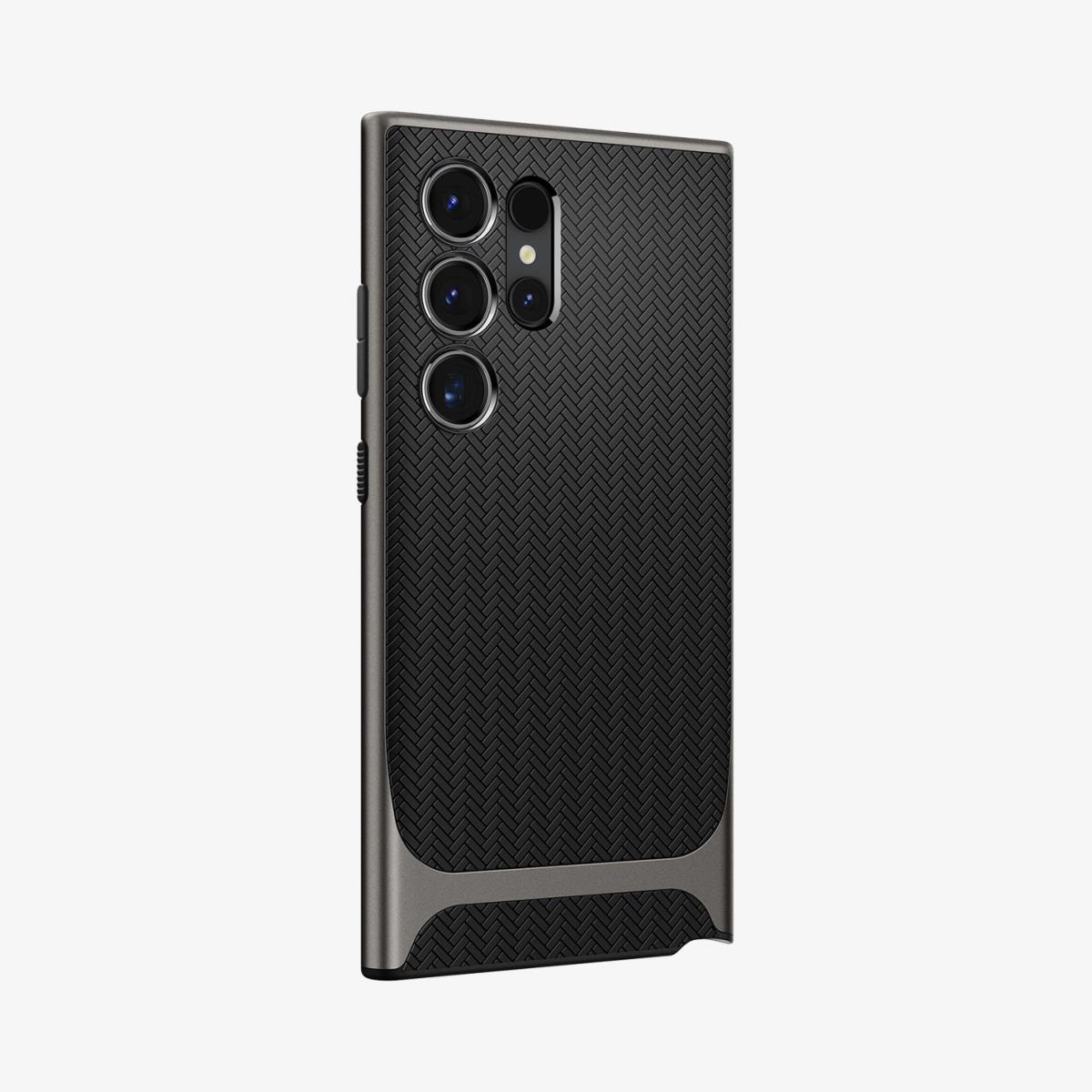 Galaxy S24 Ultra Case Neo Hybrid Gunmetal