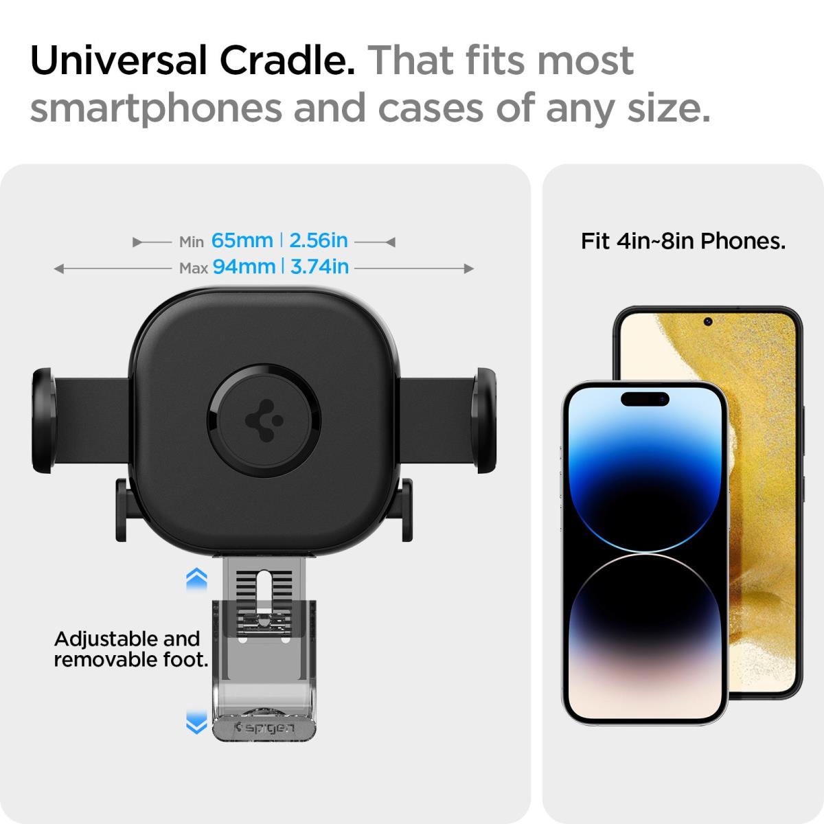 OneTap Universal Car Mount Air Vent Black UTS12