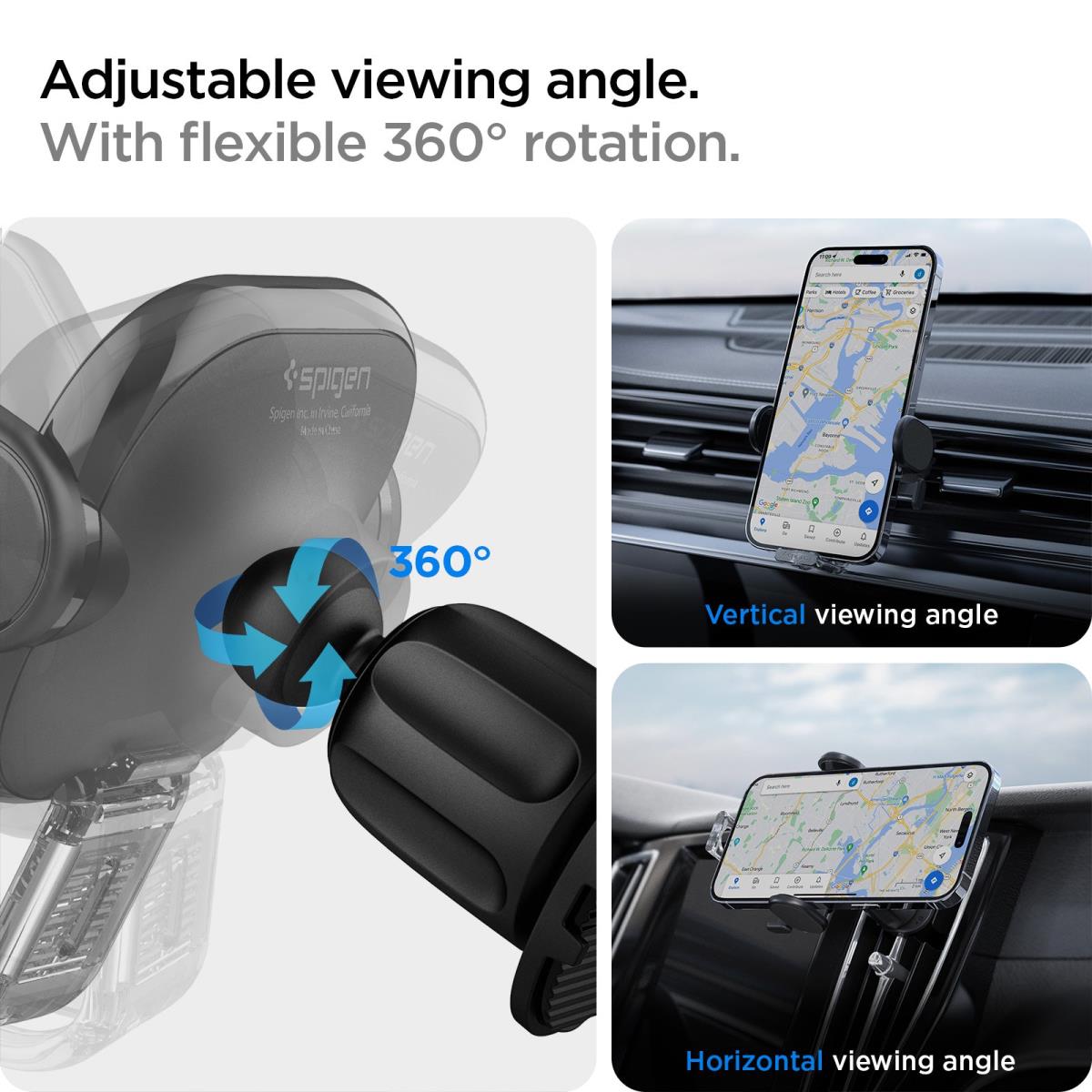 OneTap Universal Car Mount Air Vent Black UTS12