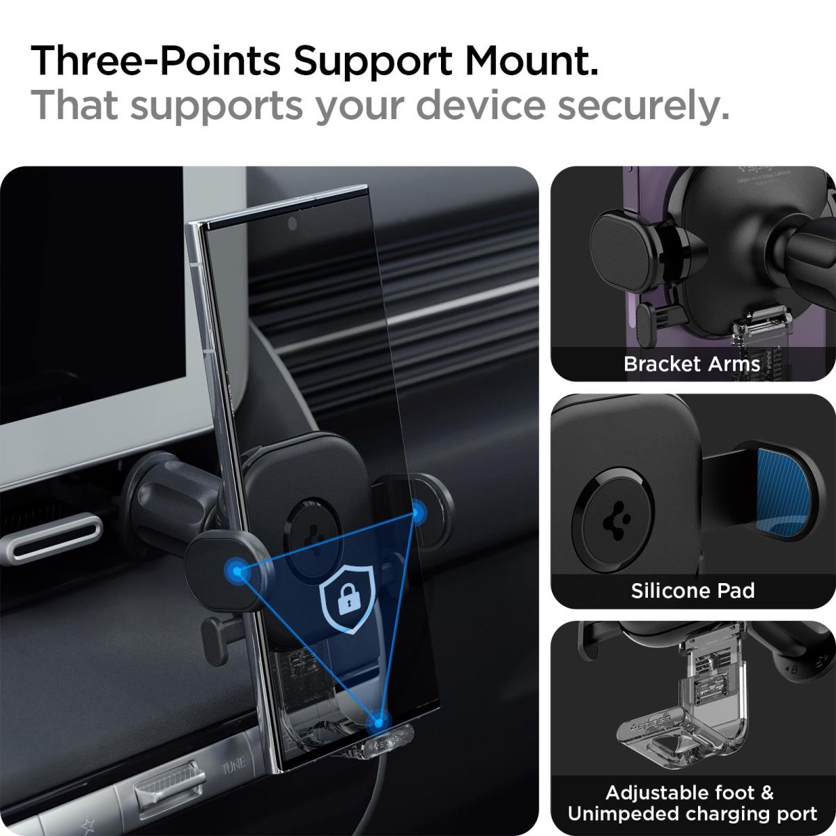 OneTap Universal Car Mount Air Vent Black UTS12