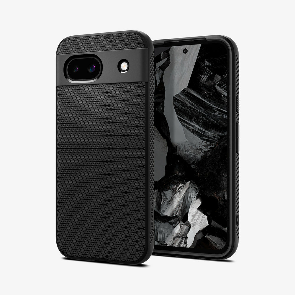 Google Pixel A (2024) Case Liquid Air Matte Black