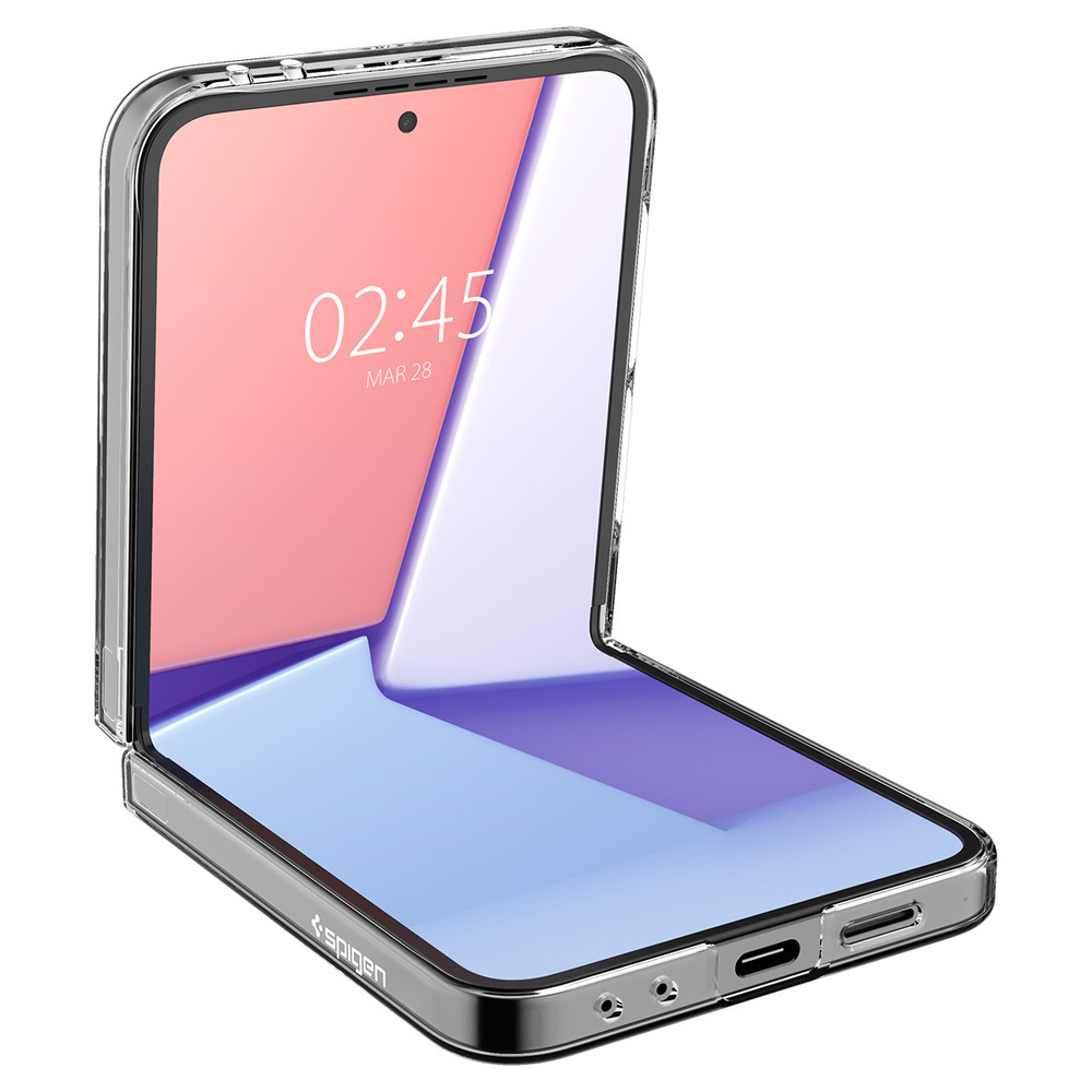 Galaxy Flip Case (2024) Air Skin Crystal Clear