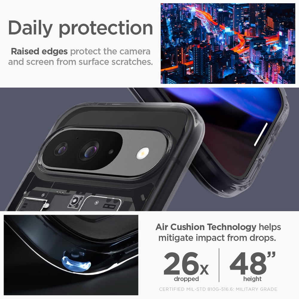 Google Pixel 6.3in Pro/6.3in (2024) Case Ultra Hybrid Zero One