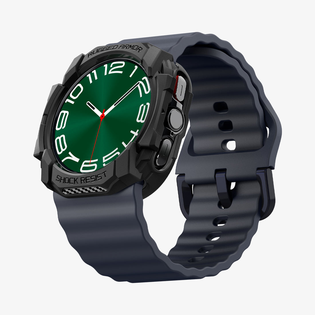 Galaxy Watch Ultra Case Rugged Armor Matte Black