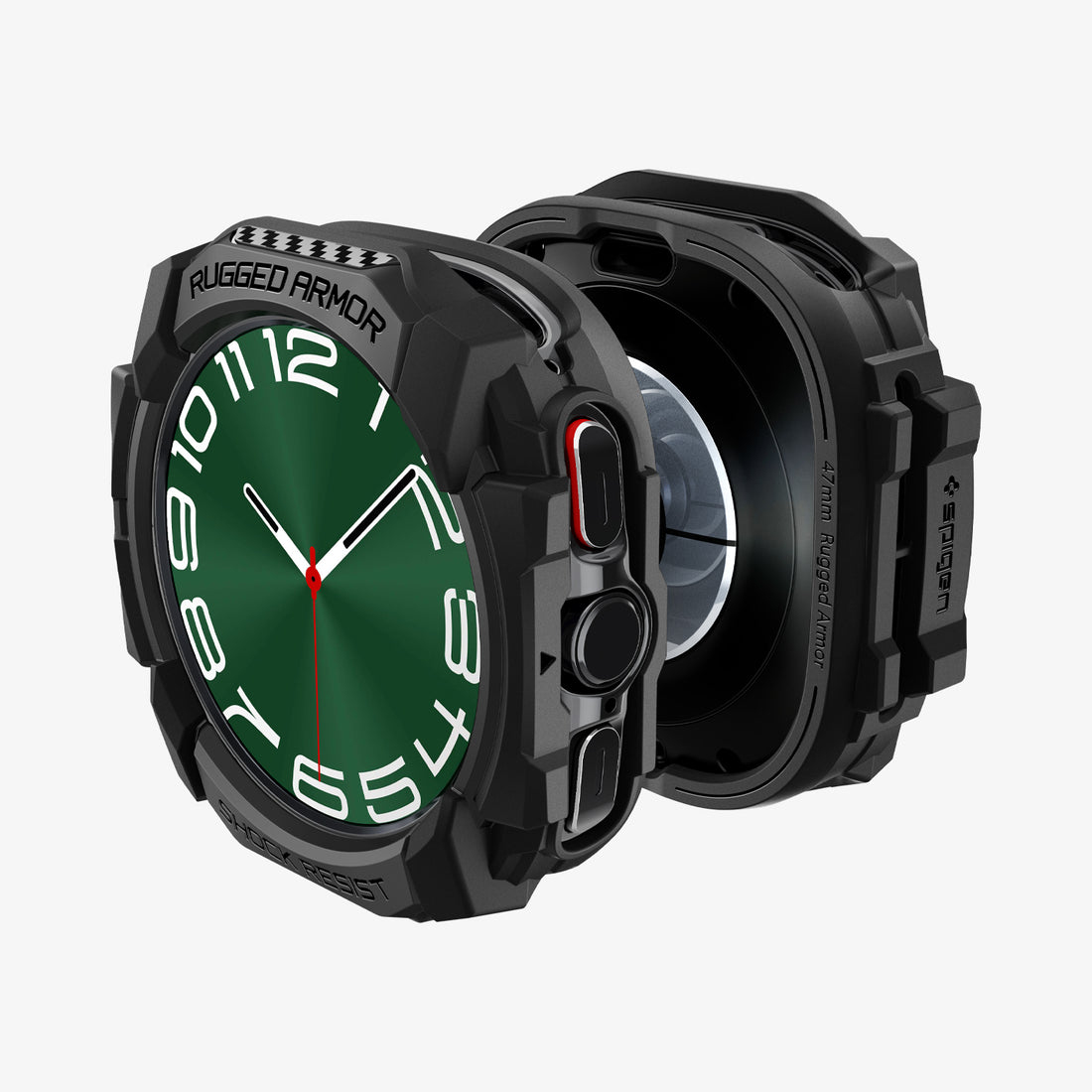 Galaxy Watch Ultra Case Rugged Armor Matte Black