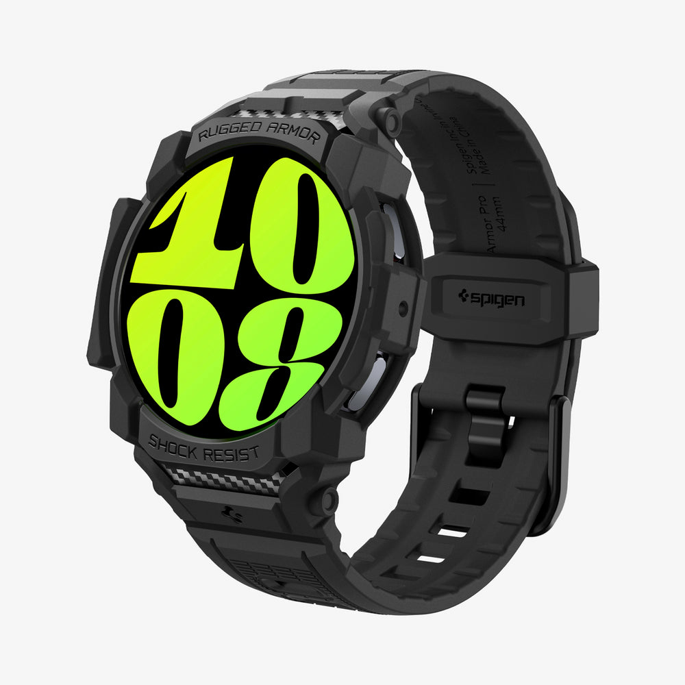 Galaxy Watch7 (40mm) Case Rugged Armor Pro Matte Black
