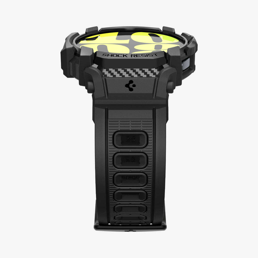 Galaxy Watch7 (40mm) Case Rugged Armor Pro Matte Black
