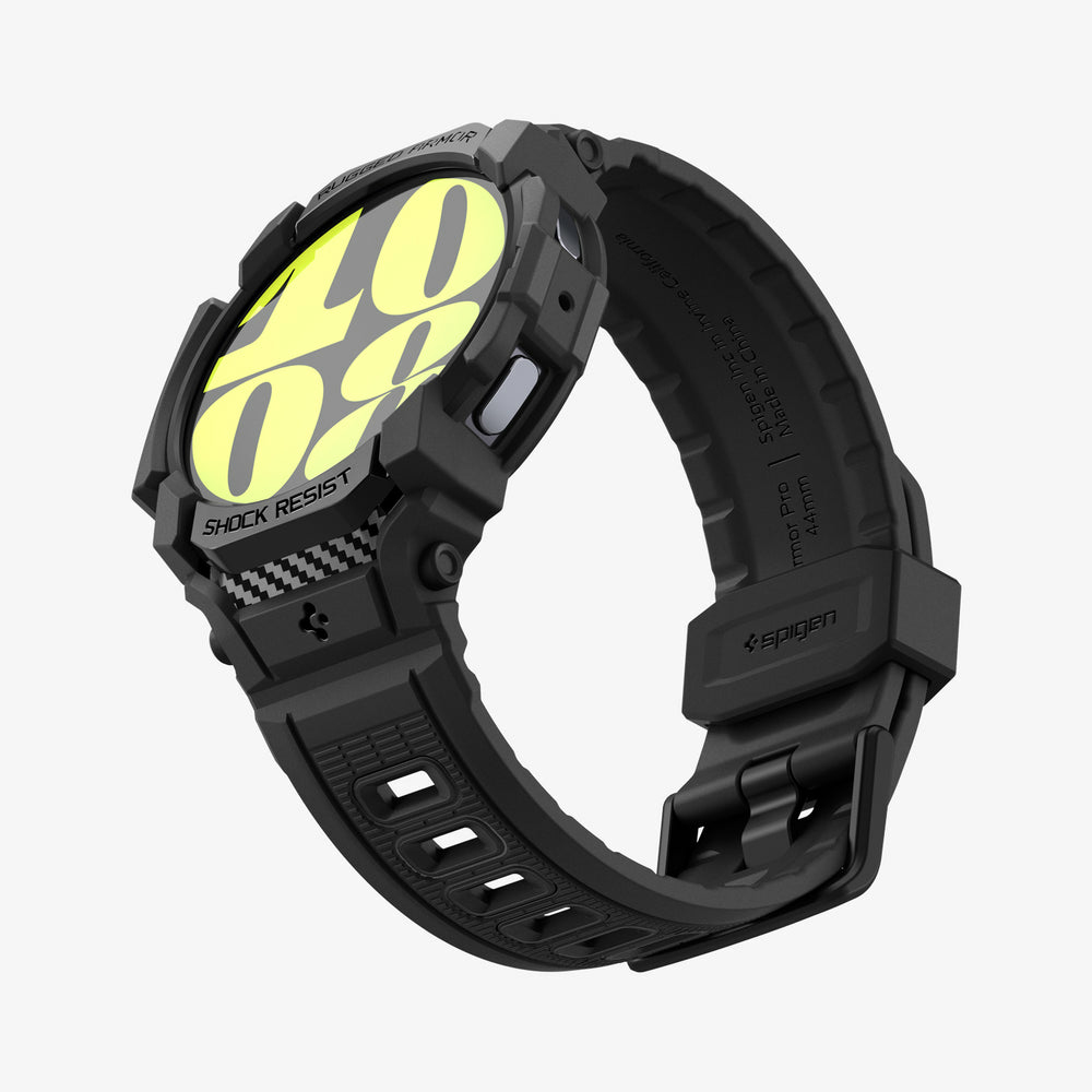 Galaxy Watch7 (44mm) Case Rugged Armor Pro Matte Black