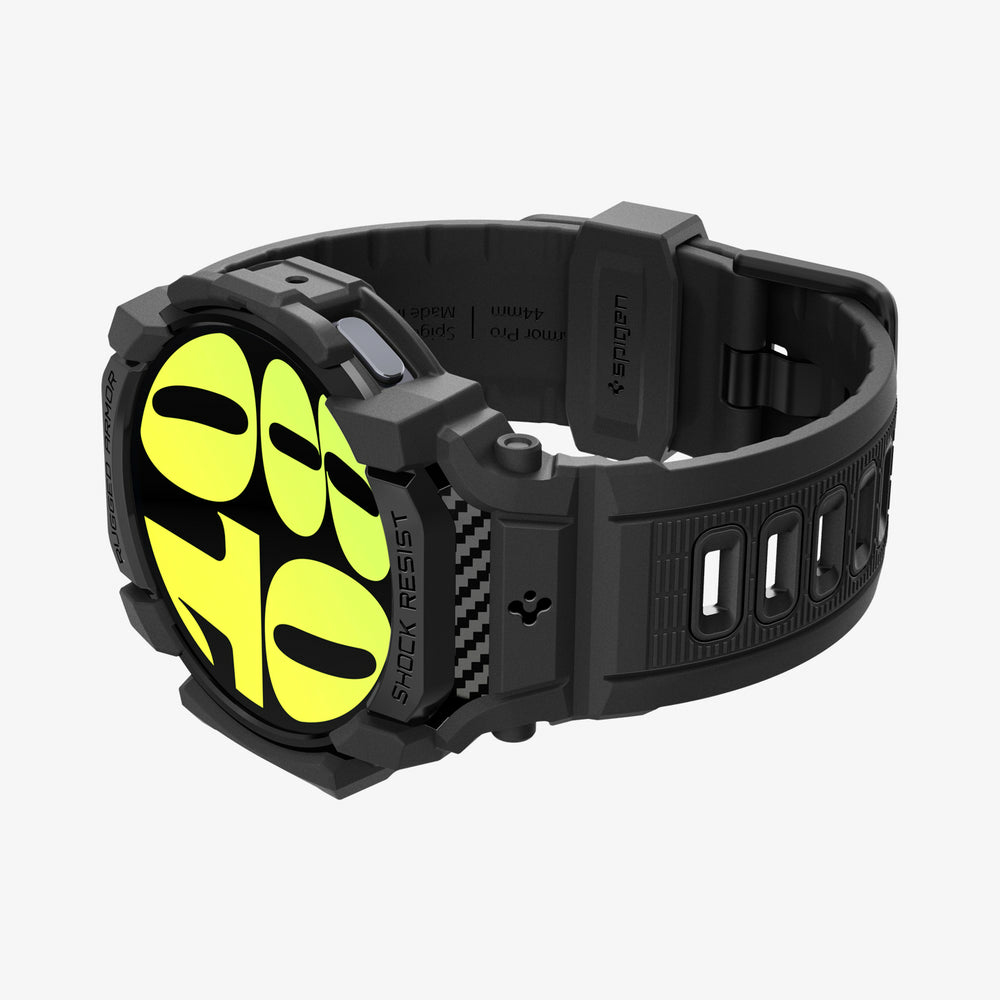 Galaxy Watch7 (44mm) Case Rugged Armor Pro Matte Black