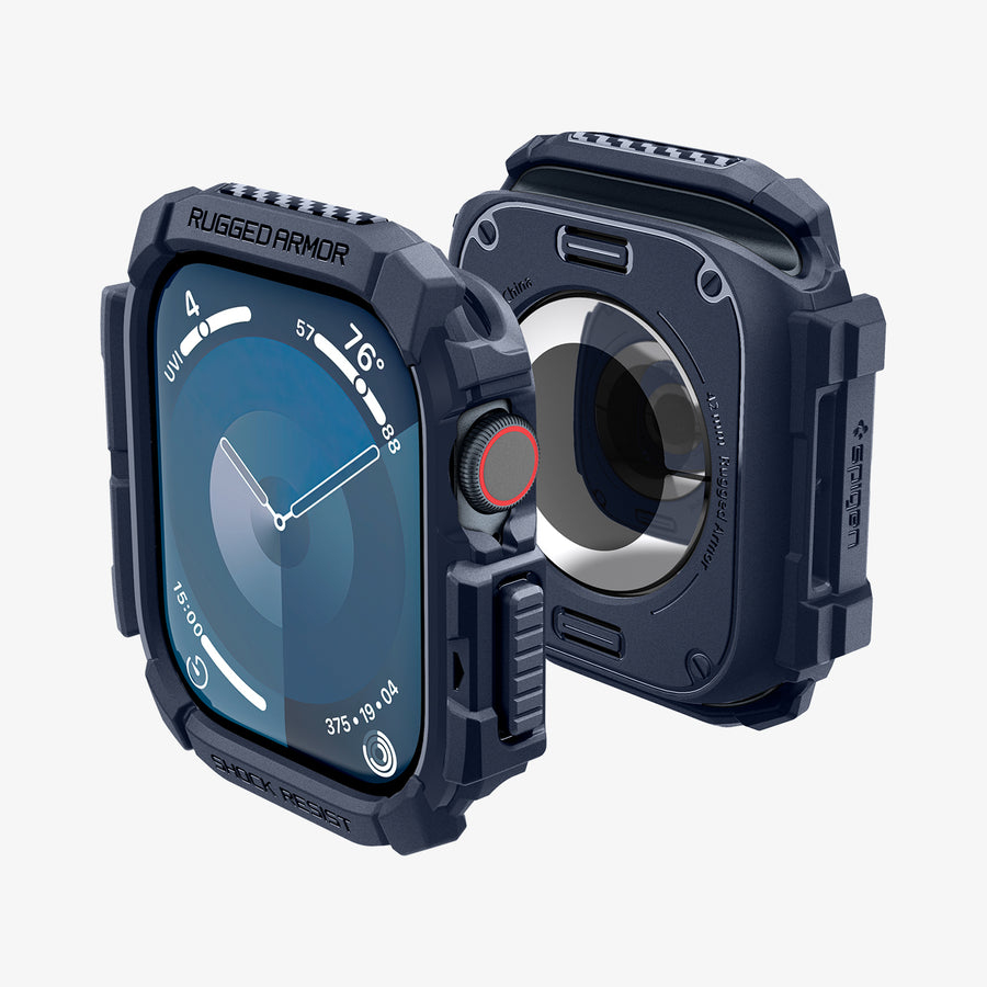 Apple Watch 10 (42mm) Case Rugged Armor Navy Blue