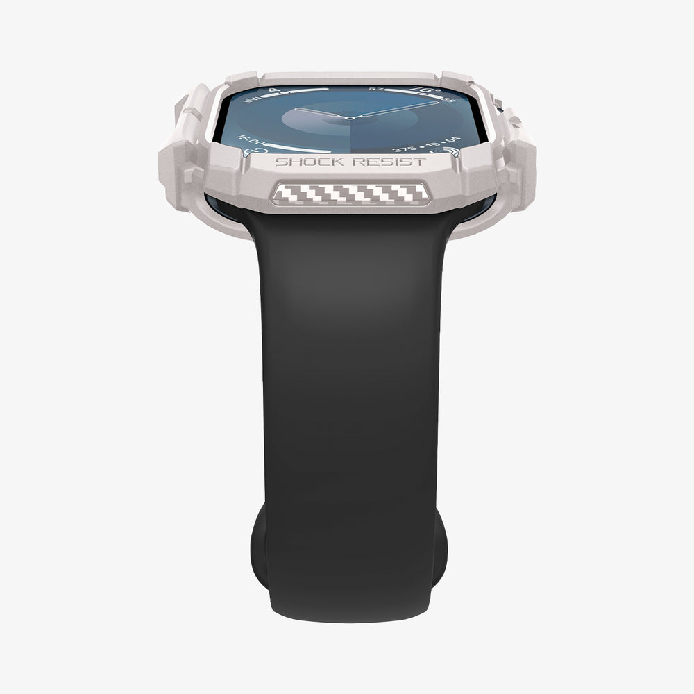Apple Watch 10 (46mm) Case Rugged Armor Dune Beige