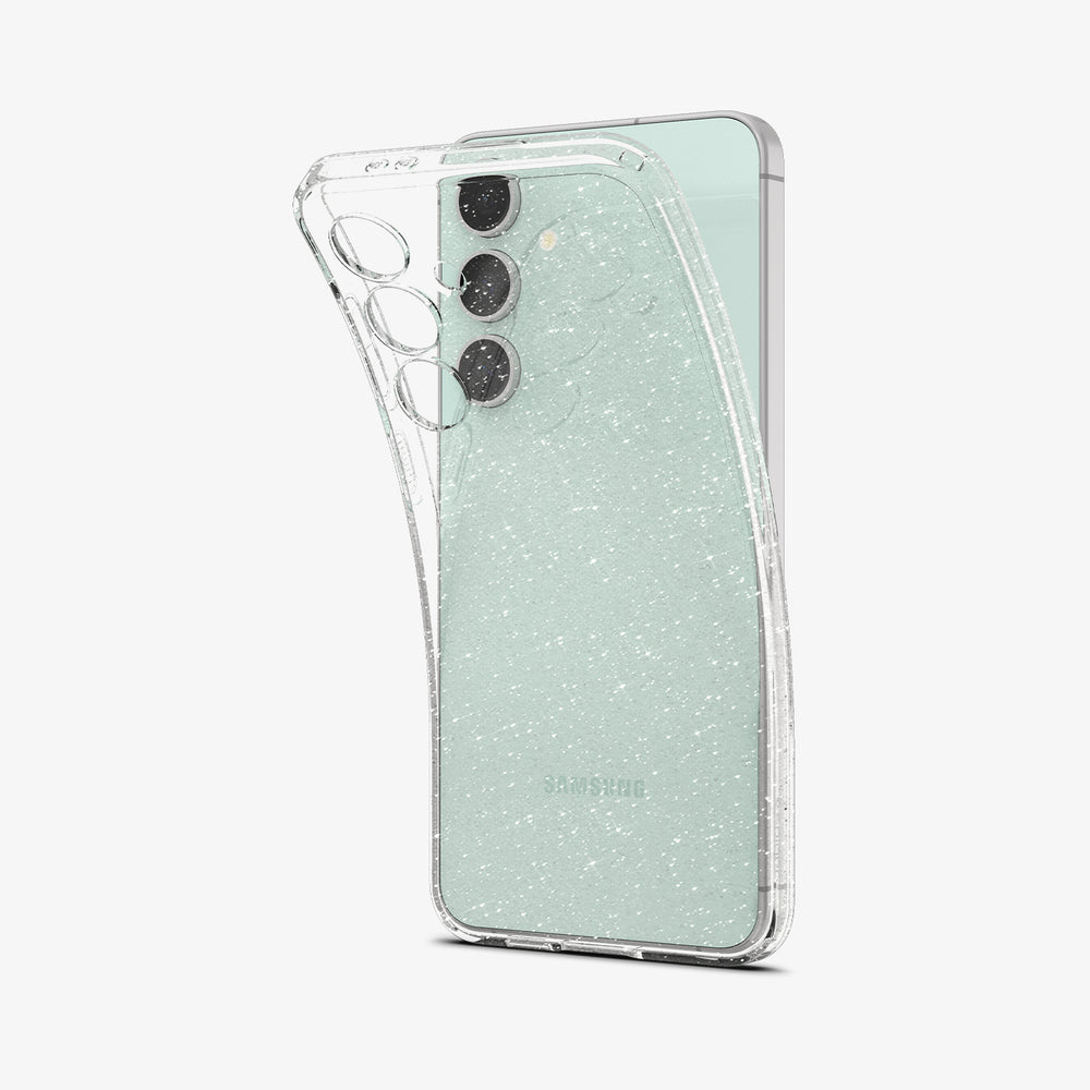 Galaxy S24 FE Liquid Crystal Glitter Case Crystal Quartz