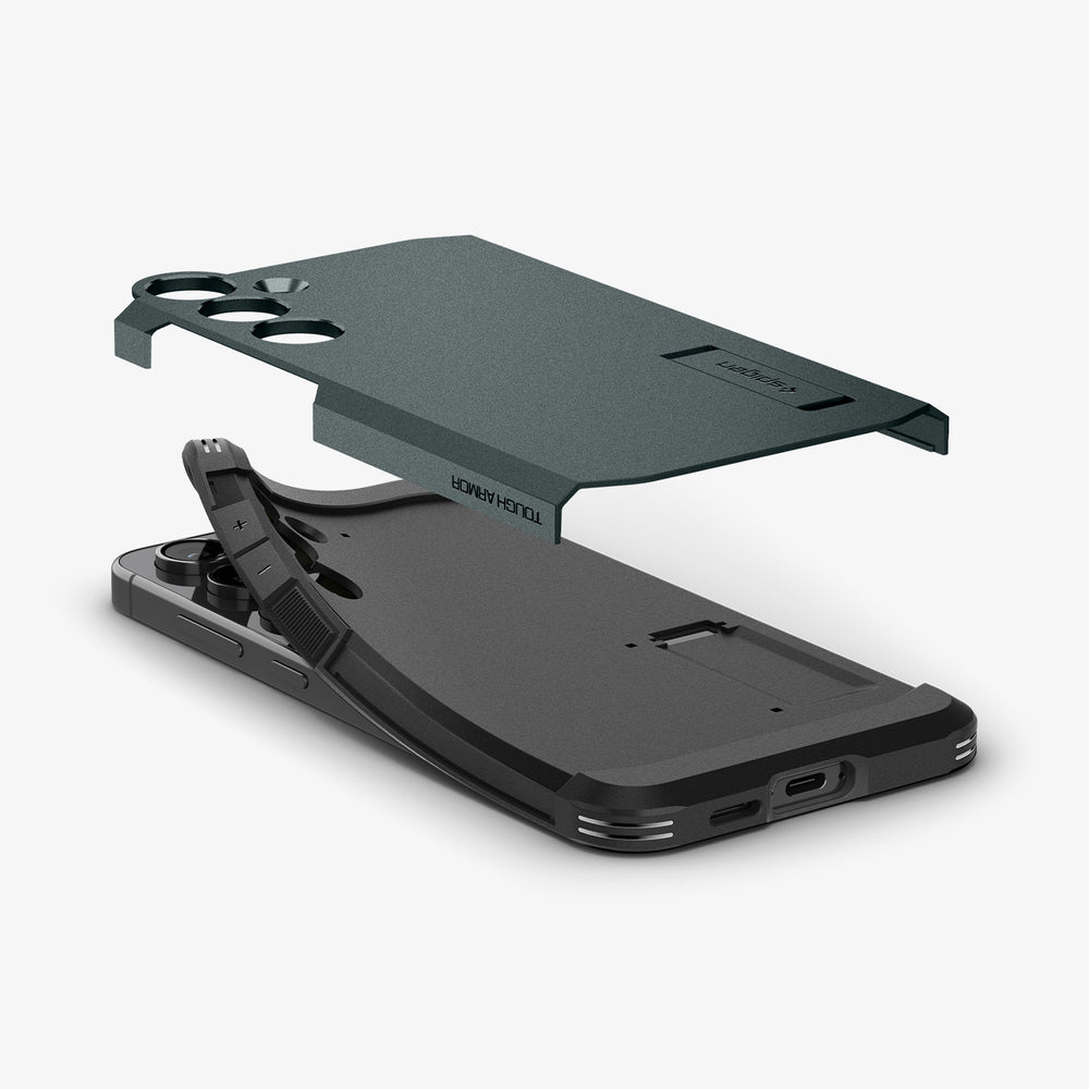 Galaxy S24 FE Tough Armor Case Abyss Green