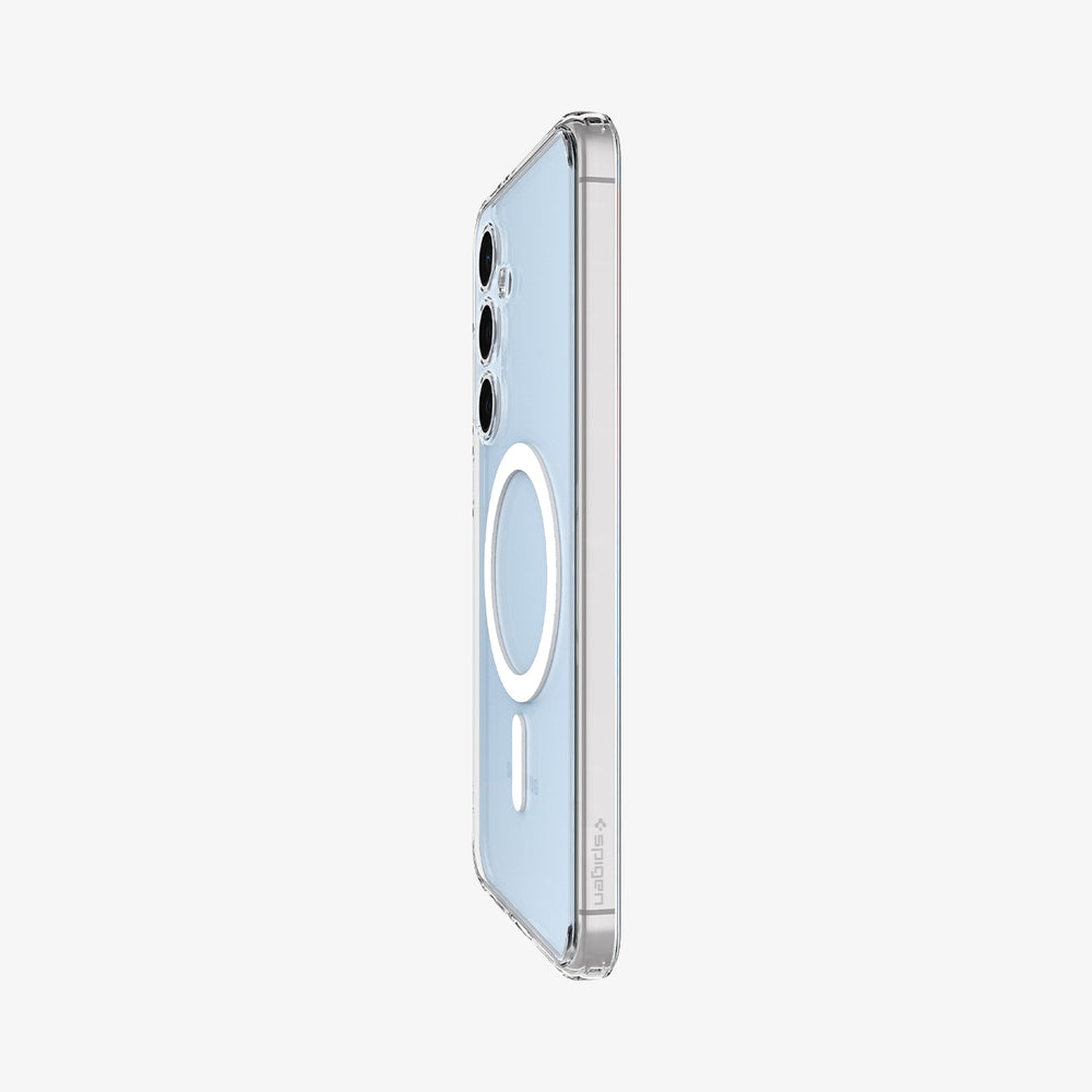 Galaxy S24 FE Ultra Hybrid Case Mag Fit White