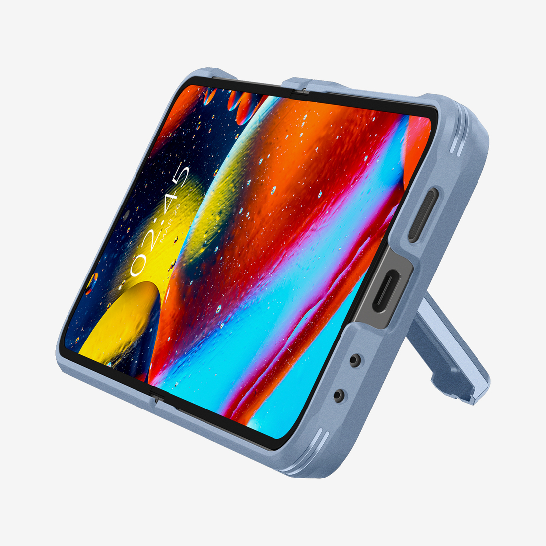 Galaxy Flip 6 Case Tough Armor Pro Sierra Blue