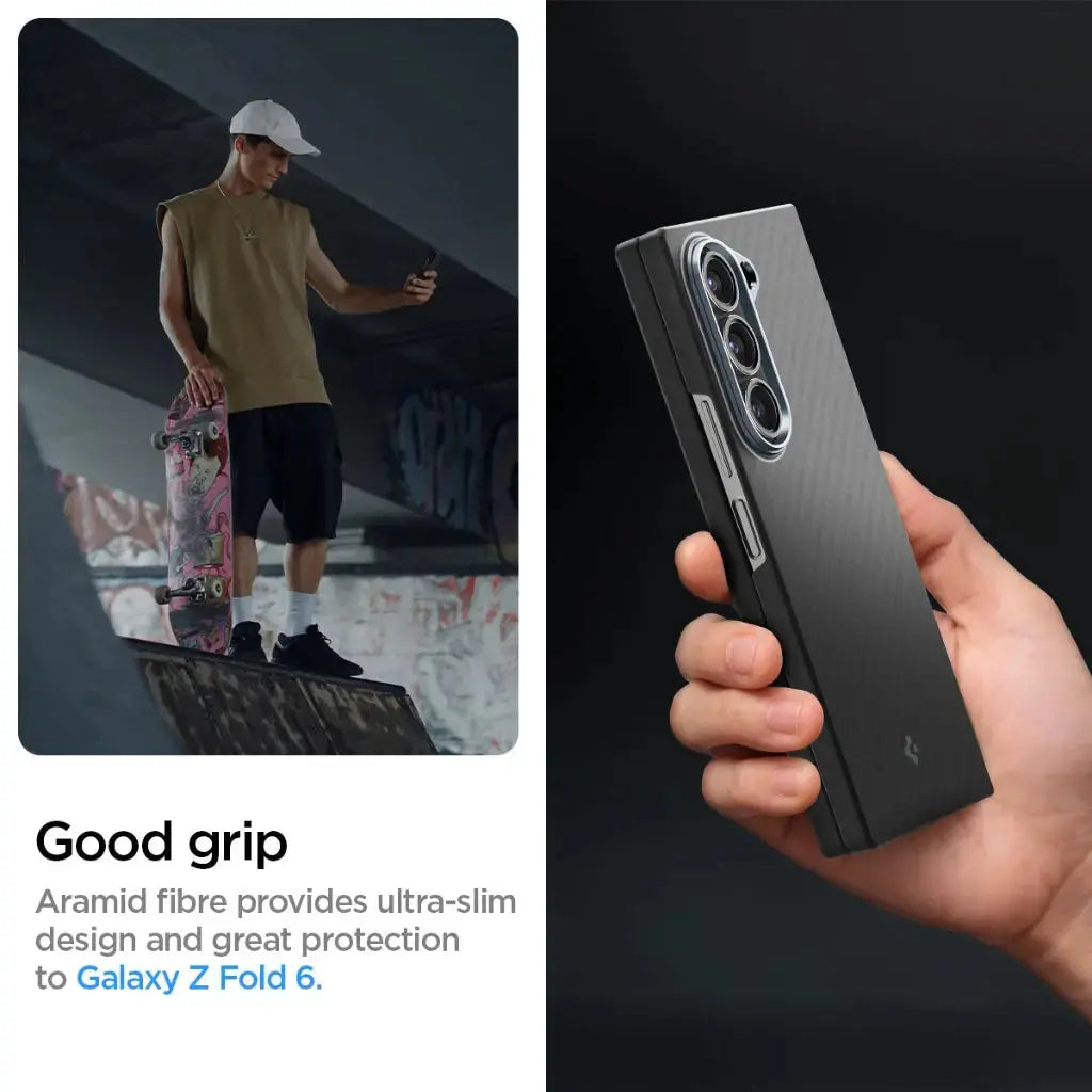 Galaxy Z Fold 6 Air Skin Aramid Black (V2)