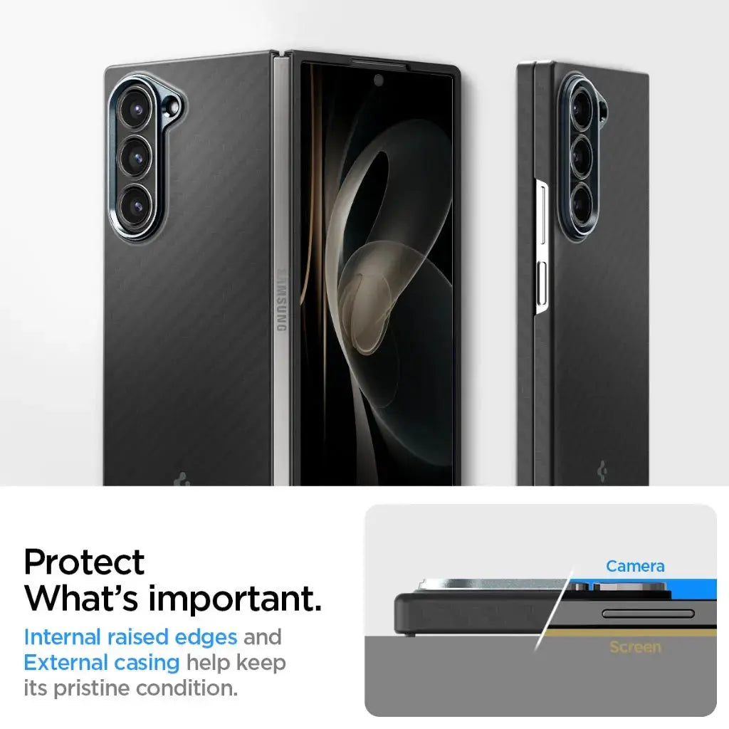 Galaxy Z Fold 6 Air Skin Aramid Black (V2)